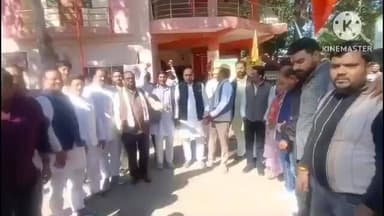 देवास: मोहन सरकार के 2 वर्ष पूर्ण होने पर सिविल लाइन स्थित भाजपा कार्यालय में मनाया गया जश्न