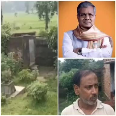 अमड़ापाड़ा: छोटापहाड़पुर निवासी का राजपथ निर्माण में घर गया, पर मुआवजा नहीं मिला, प्रशासन मौन