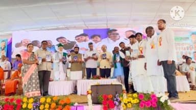 ಕುಂದಗೋಳ: ಕುಂದಗೋಳದಲ್ಲಿ 101 ಜೋಡಿ ಉಚಿತ ಮುಸ್ಲಿಂ ಧರ್ಮದ ಸಾಮೂಹಿಕ ಸರಳ ವಿವಾಹ ಸಮಾರಂಭದಲ್ಲಿ ಭಾಗಿಯಾದ ಶಾಸಕ ಎನ್.ಎಚ್. ಕೋನರಡ್ಡಿ