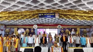 ದಾಂಡೇಲಿ: ರಜತ ಸಂಭ್ರಮದ ಜಿಲ್ಲಾ ಕನ್ನಡ ಸಾಹಿತ್ಯ ಸಮ್ಮೇಳನಕ್ಕೆ ಅದ್ದೂರಿ ಚಾಲನೆ : ಕನ್ನಡ ಸಾಹಿತ್ಯ ಪರಿಷತ್ ಕನ್ನಡಿಗರ ಸ್ವತ್ತು : ಡಾ.ಬರಗೂರು