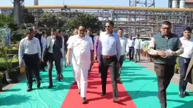 અંજાર: વેલસ્પન કંપનીના ડી.આઈ. પાઈપ યુનિટનો શુભારંભ કરાવતા કેન્દ્રિય જળશક્તિ મંત્રી સી.આર.પાટીલ