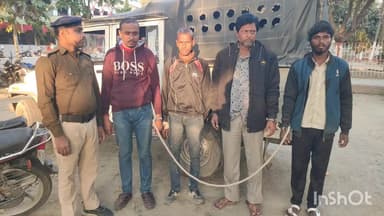 मधेपुरा: जिले में मद्य निषेध विभाग की छापामारी, 21 लीटर शराब के साथ दो कारोबारी और दो शराबी गिरफ्तार