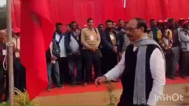 ওন্দা: ওন্দার বুদ্ধদেব ভট্টাচার্য নগরে আজ সারা ভারত খেতমজুর ও গ্রামীণ শ্রমজীবী ইউনিয়নের তৃতীয় বাঁকুড়া জেলা সম্মেলন হল