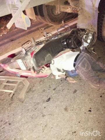 నల్లబెల్లి: ఇటుకాలపల్లి శివారు లో ఆగిఉన్న లారీ ని ఢీకొని వ్యక్తి అక్కడికక్కడే మృతి