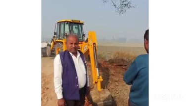 कलान: ग्राम पंचायत भरतपुर, पैलानी में गंगा की बाढ़ से क्षतिग्रस्त सड़क व पुलिया का पुनः निर्माण शुरू