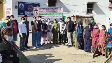 सागवाड़ा: सागवाड़ा में सरकार के दो वर्ष पूर्ण होने पर स्वच्छता अभियान, विधायक शंकरलाल डेचा के नेतृत्व में हुआ श्रमदान