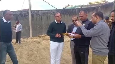 भोटा: डीजीपी अशोक तिवारी ने मैगा वॉकथॉन की तैयारियों की की समीक्षा