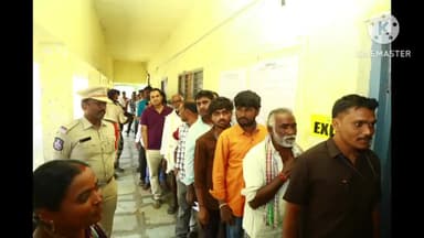 దామరచర్ల: దామరచర్లలోని పోలింగ్ బూత్ ను ఆకస్మికంగా పరిశీలించిన ఎన్నికల జిల్లా సాధారణ పరిశీలకురాలు కొర్ర లక్ష్మి