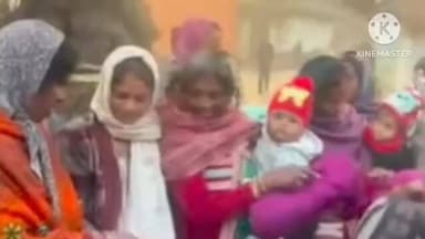 लापुंग: कपड़ा बैंक बेड़ों ने हुलसू गांव में कंबल और कपड़े बांटे