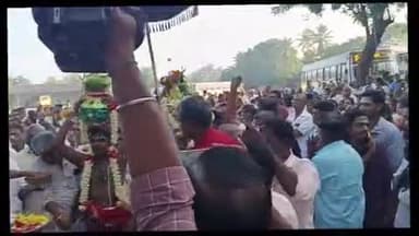 சிதம்பரம்: சிதம்பரம் அருகே மணலூரில் பனிக்காத்த விநாயகர் ஆலய கும்பாபிஷேகம் விமர்சையாக நடைபெற்றது