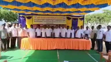 சேந்தமங்கலம்: பொன்னாம்மாபுதூரில் தனியார் பள்ளியில் அகில இந்திய கட்டுநர் சங்கத்தினர் நடத்திய இலவச மருத்துவ முகாமில் பொது ஏராளமானோர் பங்கேற்றனர்