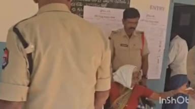 చొప్పదండి: డ్యూటీ లో మానవత్వం చాటుకున్న కరీంనగర్ రూరల్ సర్కిల్ ఇన్స్పెక్టర్ నిరంజన్ రెడ్డి మరియు వారి సిబ్బంది