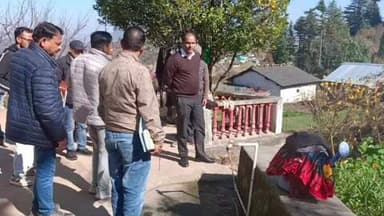 चम्पावत: डिगडई–किलौटा क्षेत्र में पेयजल योजना का जिलाधिकारी ने किया स्थलीय निरीक्षण