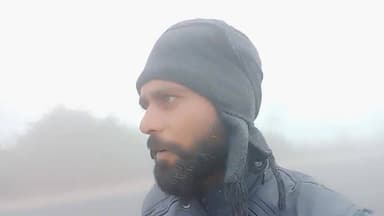 अमानगंज क्षेत्र में छाया घना कोहरा वाहन चालक कृपया ध्यान दें लाइट एवं इंडिकेटर जलाकर ही चले और धीमी गति से चले