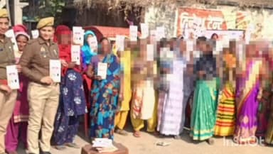 भानपुर: भानपुर क्षेत्र में पुलिस ने बहू-बेटी सम्मेलन का आयोजन किया, महिलाओं को किया जागरूक