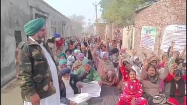 ਸਰਦੂਲਗੜ੍ਹ: ਮਾਨਸਾ ਦੇ ਪਿੰਡ ਤਲਵੰਡੀ ਅਕਲੀ ਜ਼ਿਲ੍ਾ ਪਰਿਸ਼ਦ ਪੰਚਾਇਤ ਸੰਮਤੀ ਚੋਣਾਂ ਦਾ ਕੀਤਾ ਬਾਈਕਾਟ