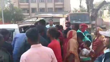 अमदाबाद: अमदाबाद में पोखर पार करते समय नाव पलटने से दादा-पोती की डूबकर मौत