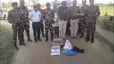 बनकटवा: 71वीं बटालियन के एसएसबी जवानों ने 6 किलो चरण किया बरामद