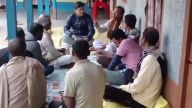 বংশীহারী: বিধানসভা নির্বাচনকে সামনে রেখে বংশীহারীর ডিটলহাটে বিজেপির বুথ ভিত্তিক কর্মী বৈঠক