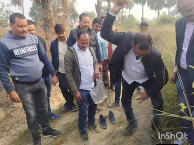 वारिसलीगंज: ठेरा और धनकौल गांव में पुलिया निर्माण का शिलान्यास किया गया, 6 करोड़ लागत से होगा दोनों पुलिया का निर्माण