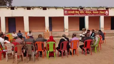 नौहट्टा: नौहट्टा में आरएसएस के शताब्दी वर्ष पर आयोजित हुई सामाजिक सद्भाव बैठक