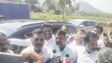 பாப்பிரெட்டிபட்டி: விசிக தலைவர் தொல் திருமாவளவன் MP செய்தியாளர் சந்திப்பு