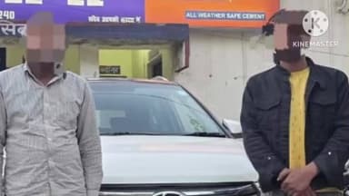 गुठनी: गुठनी पुलिस ने वाहन में लदी शराब के साथ दो धंधेबाजों को किया गिरफ्तार