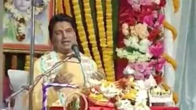 গঙ্গারামপুর: গঙ্গারামপুর বাসস্ট্যান্ড সংলগ্ন এলাকায় শ্রীমত ভাগবত পাঠে ভক্তিময় পরিবেশ