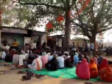 केरेडारी: बेलतु के ग्रामीणों ने बी,सी नॉर्थ ब्लॉक में ड्रिलिंग कार्य करने का विरोध किया