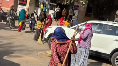 नीम का थाना: राजस्थान राज्य सरकार के 2 वर्ष पूर्ण होने के उपलक्ष्य में स्वच्छता अभियान का आयोजन