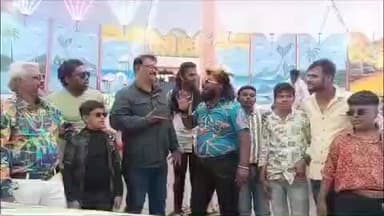 मुलताई: ताप्ती मेले में एक साथ दो 'पुष्पा' की एंट्री, मेला परिसर में उमड़ी भीड़