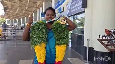 மதுரை தெற்கு: ஏசியன் யூத் பாரா ஒலிம்பிக் தங்கம் வென்று சாதனை படைத்த மதுரை வீராங்கனை சந்தியா விஸ்வநாதன் பேட்டி
