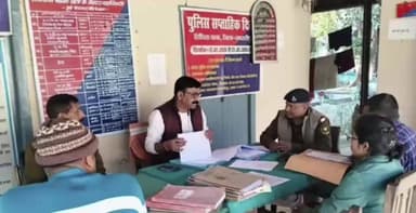 बिथान: सिंघिया थाने में अंचल पुलिस निरीक्षक ने मामलों की समीक्षा की