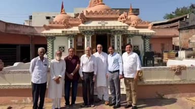 અંજાર: સવાસરનાકા મધ્યે શ્રી રઘુનાથજી મંદિરના નૂતન નવનિર્માણ પ્રારંભ