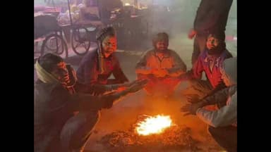 चिखली: चिखली क्षेत्र में ठंड ने दिखाए तेवर, रात का तापमान गिरा