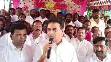 నూతనకల్: కాంగ్రెస్ కార్యకర్త హత్య.. లింగంపల్లిలో కేటీఆర్ పరామర్శ