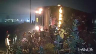 बैराड़: बैराड़ में इंडियन पेट्रोल पंप के पास बालाजी बस पलटी, दर्जनभर लोग घायल, 4 गंभीर