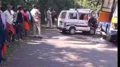 ಬಂಟ್ವಾಳ: ಪೆರುವಾಯಿ ಸಮೀಪ ಮುಳಿಯ ಎಂಬಲ್ಲಿ ಬಸ್ ಕಾರು ಅಪಘಾತ: ಓರ್ವ ಸಾವು