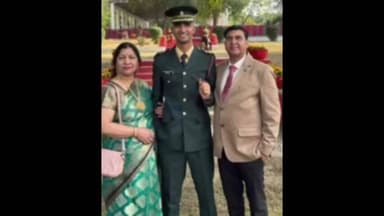 नगरोटा बगवां: नगरोटा बगवां के साहिल डडवाल बने लेफ्टिनेंट, IMA देहरादून से पासिंग आउट पर क्षेत्र में गर्व और उत्साह