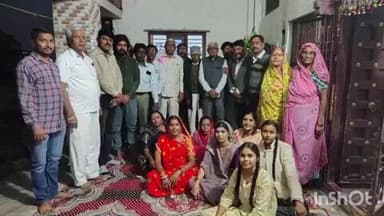 अरथूना: भीमसौर गांव में भट्ट मेवाड़ा ब्राह्मण समाज की बैठक आयोजित