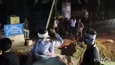 दांतारामगढ़: पलसाना में जयपुर बस स्टैंड पर शौचालय के खड्डे में गोवंश गिरा, बड़ा हादसा टल गया