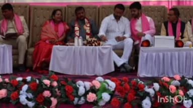 धमधा: छत्तीसगढ़ सिन्हा समाज जनकल्याण समिति द्वारा आयोजित 50वें स्वर्ण महोत्सव पारिवारिक मिलन समारोह में सर्व समाज कल्याण समिति