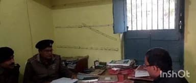 बिस्फी: सर्किल इंस्पेक्टर ने बिस्फी थाने का किया औचक निरीक्षण