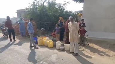 करकेली: जनपद पंचायत करकेली के ग्राम घुलघुली के वार्ड 2 और 3 में एक सप्ताह से पानी की समस्या