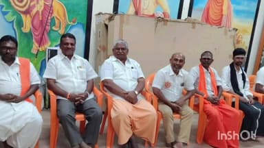 தேனி: அல்லிநகரம் இந்து எழுச்சி முன்னணி தலைமை அலுவலகத்தில் மாவட்ட நிர்வாகிகள் ஆலோசனை கூட்டம் நடந்தது