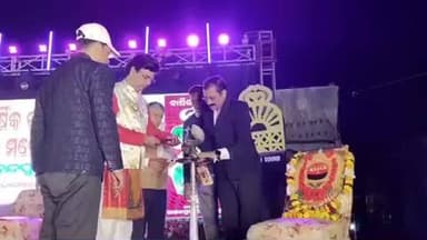 କେନ୍ଦୁଝର ସହର: ଆନନ୍ଦପୁର ଷ୍ଟାଡ଼ିୟମ ଠାରେ ବାଣିଜ୍ୟ ମହୋତ୍ସବ ଉଦଘାଟିତ ପ୍ରତିକ୍ରିୟା ରଖିଛନ୍ତି ବିଧାୟକ