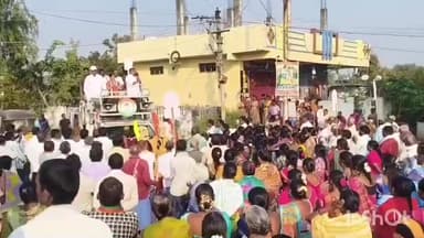 పులుకుర్తి లో ఎన్నికల ప్రచారాన్ని నిర్వహించిన పరకాల శాసనసభ్యులు రేవూరి ప్రకాశ్ రెడ్డి