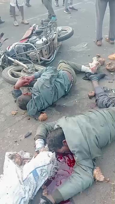 सुगन खेड़ी के रहने वाले थे भोपाल रोड सिरोंज के पास मुरादपुर पर हुआ है यह हादसा एक बस वाला जो की एक गाड़ी वाले में टक्कर