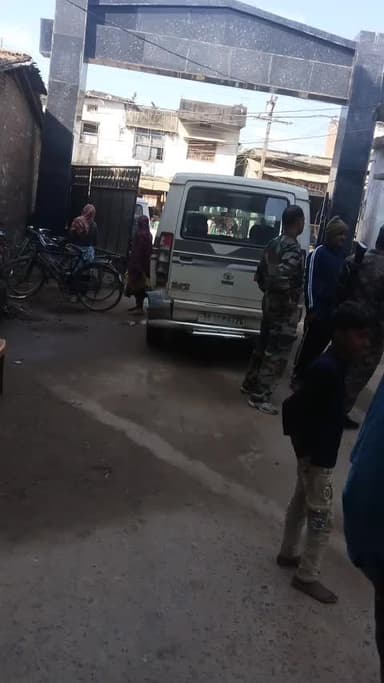 परिहार: परिहार चौक पर ट्रैक्टर की टक्कर से बाइक सवार वृद्ध की मौत