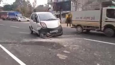 भराड़ी: घुमारवीं: मटौर शिमला मार्ग पर सेउ के पास दो कारों की जोरदार टक्कर, दो लोगों को आई चोटें, पुलिस ने मौके पर पहुंचकर कार्रवाई शुरू की